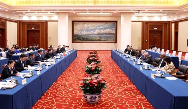 王宁王予波会见联合国秘书长古特雷斯