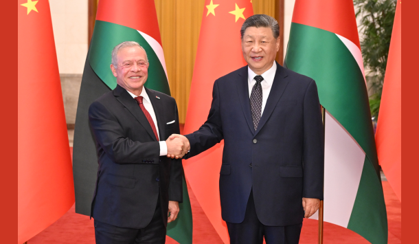 习近平同约旦国王阿卜杜拉二世会谈